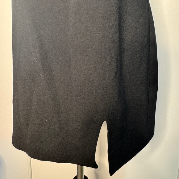 Zara Black Sleeveless Mini Dress Black - Picture 7 of 10